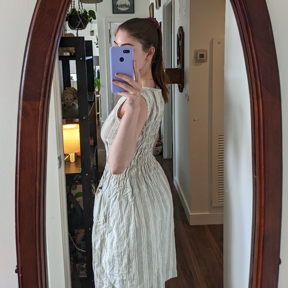 Linen summer dress - Picture 3 of 6